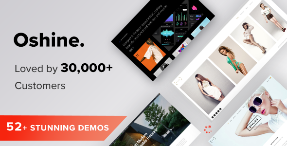 Тема WordPress Oshine - Multipurpose Creative WordPress Theme