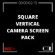 Square and Vertical Video Recording Screen - VideoHive Item for Sale