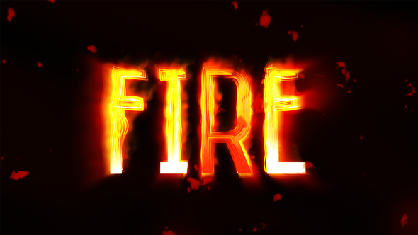 Fire Logo Reveal