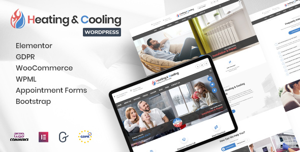HeaCool – Heating & Air Conditioning WordPress Theme