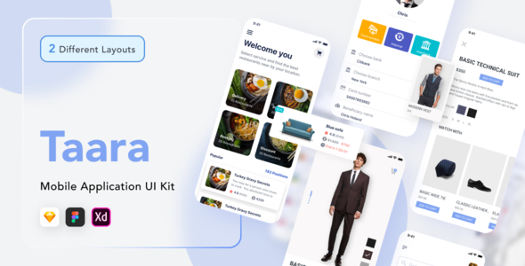 Taara Mobile Application UI Kit