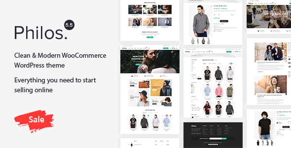 Philos - responsywny motyw WordPress WooCommerce