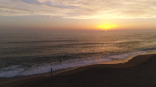 Romantic Sea Sunset