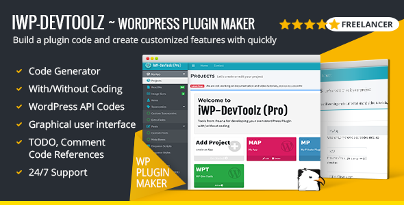 WordPress Plugin Maker - wersja Freelancer