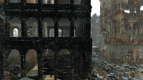 City Destroyed by War