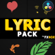 Flash FX Lyric Elements | DaVinci Resolve - VideoHive Item for Sale