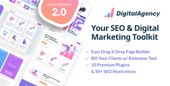 SEOWP | search engine marketing & Digital Promoting and advertising and marketing WordPress Theme