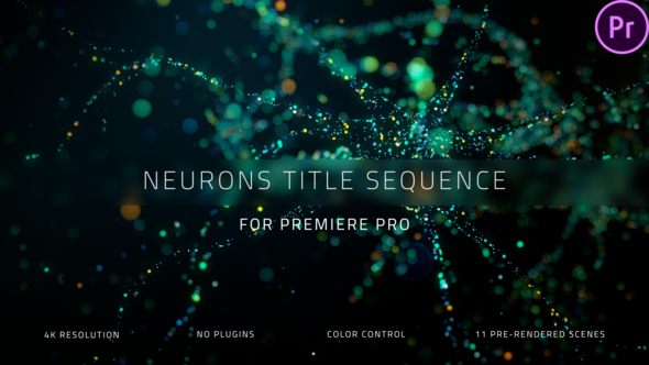 Neurons Title Sequence For Premiere Pro