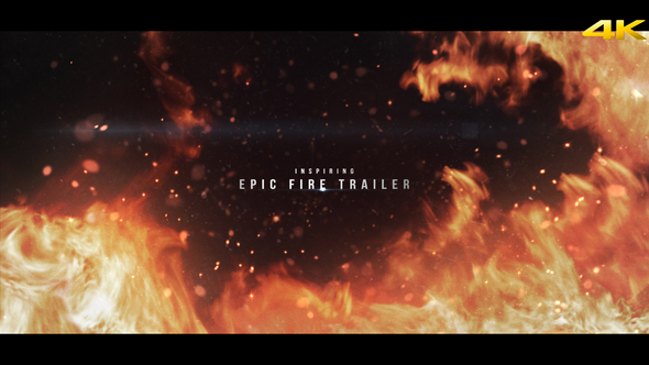 Epic Fire Trailer for Premiere Pro