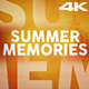 Summer Memories for Premiere Pro - VideoHive Item for Sale