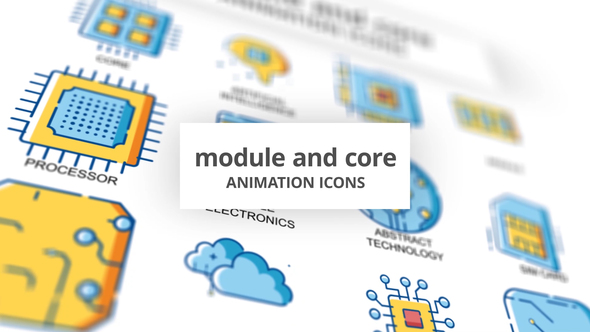 Module & Core - Animation Icons