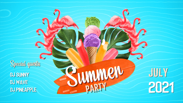 Summer Tropical Party Intro