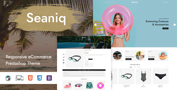 Seaniq - Responsive Prestashop Theme / Themeforest