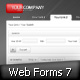 Web Forms and Windows - Black and Red glossy PSD - GraphicRiver Item for Sale