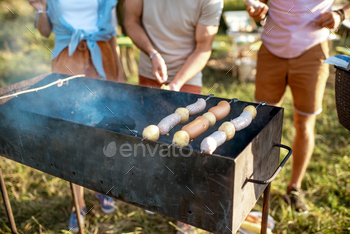 Cooking food on a barbecue / Photodune, Misc