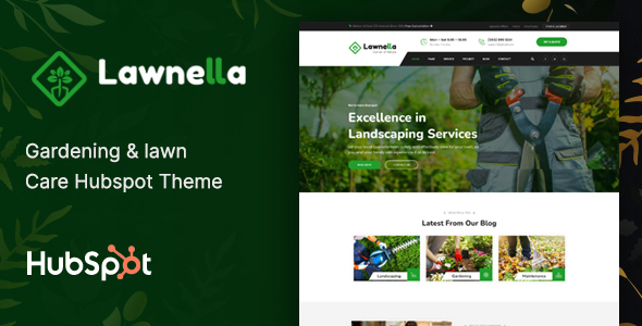 Lawnella - Gardening & Landscaping HobSpot Theme / Themeforest