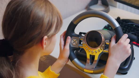 Racing Computer Steering Wheel