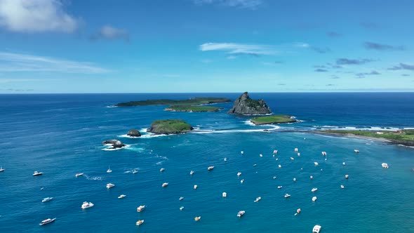 Nature Fernando de Noronha Archilepago at Pernambuco state Brazil.