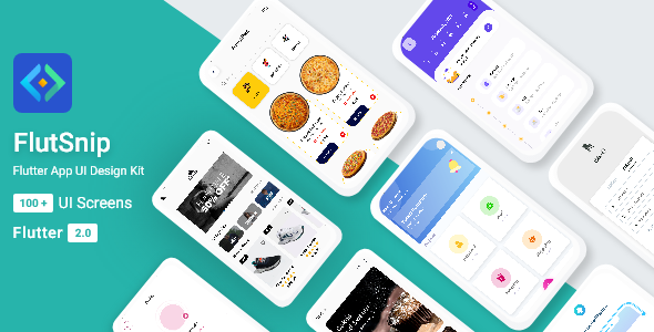 FlutSnip UI KIT in flutter