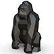gorilla figure - 3DOcean Item for Sale