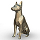 Pinscher figure - 3DOcean Item for Sale