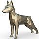 Pinscher figure - 3DOcean Item for Sale