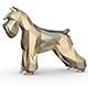 Schnauzer dog figure - 3DOcean Item for Sale