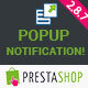 Popup Notification + Social Connect - PrestaShop Module - CodeCanyon Item for Sale
