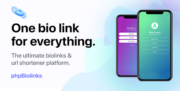 BioLinks - Instagram Bio Links &amp; URL Shortener (SaaS)