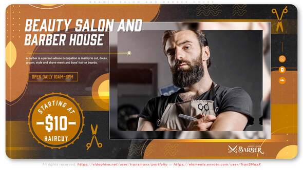Beauty Salon and Barber House / Videohive