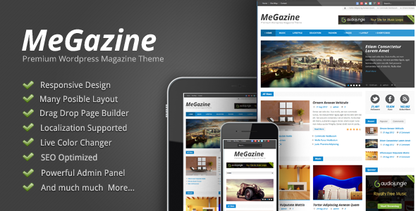 Megazine - responsywny motyw WordPress