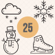 Snow and Winter icons - GraphicRiver Item for Sale