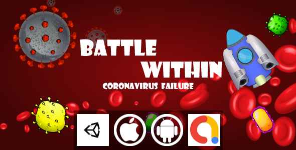 Battle Within CoronaVirus Failure Unity Shooter Game With Admob For Android and iOS