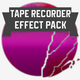 Tape Recorder Sounds Effect Pack