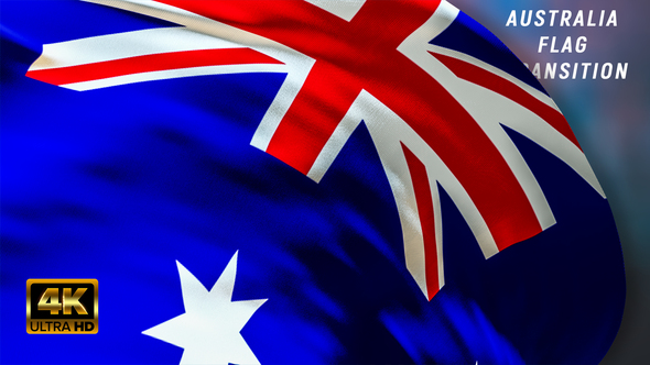 Australia flag transition