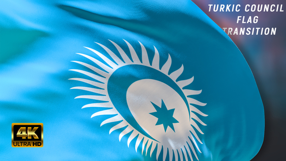 Turkic Council flag transition