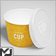 3oz Ice Cream Cup Mockup Set - GraphicRiver Item for Sale