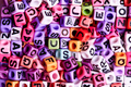 Colorful alphabet beads - PhotoDune Item for Sale