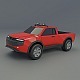 Lowpoly truck concept - 3DOcean Item for Sale