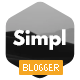 Simpl: Responsive Grid-layout Theme for Blogspot - ThemeForest Item for Sale