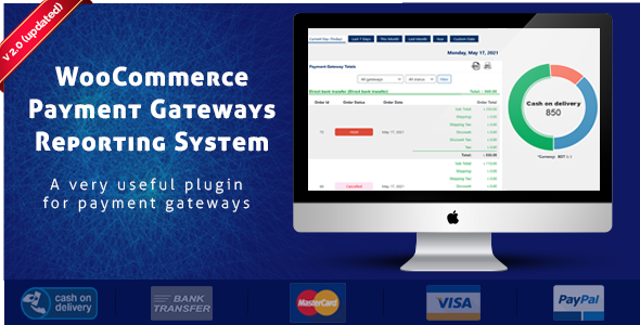 WooCommerce Payment Gateways Reporting System