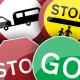 UK Road Signs: Giving Orders - GraphicRiver Item for Sale