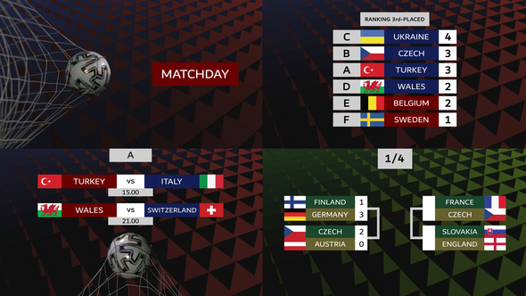 Euro - Soccer Schedule Tournament / Videohive