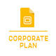 Simple Corporate Plan Google Slide Presentation - GraphicRiver Item for Sale