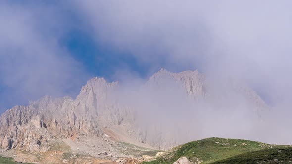 Mountains Clouds