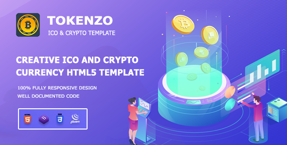 Tokenzo - ICO and Crypto Template