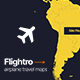 Flightro - Airplane Travel Maps - VideoHive Item for Sale