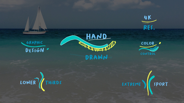 Hand Drawn Titles 4K alt