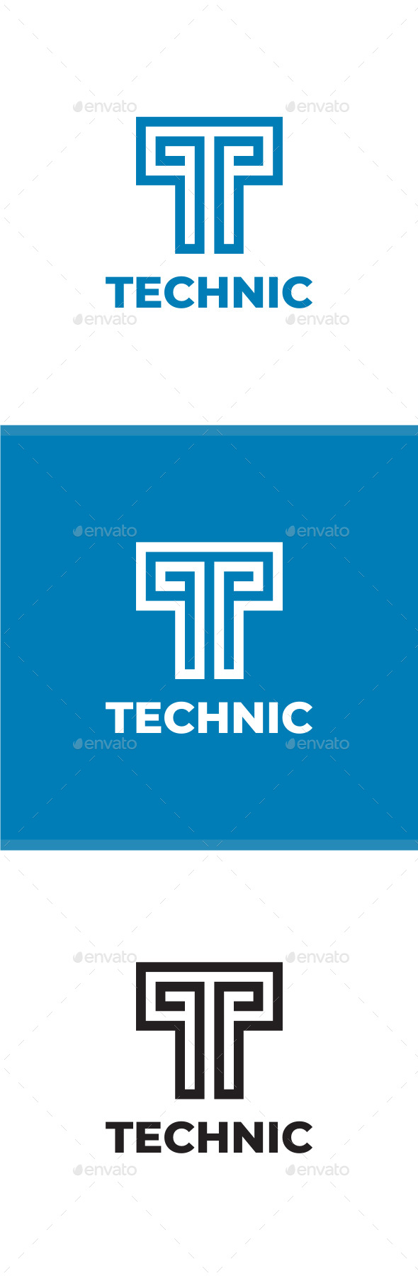 Technic - Letter T Logo
