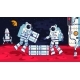 Astronauts on Mars Surface Unload Cargo - GraphicRiver Item for Sale